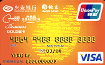 兴业银行大洋百货联名卡（银联+Mastercard）银联+VISA