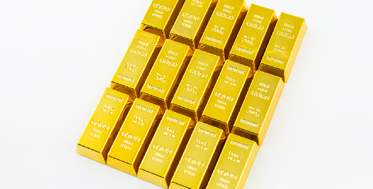 美国数据低于预期 黄金价格震荡下落