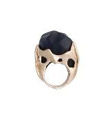 巴黎世家（Balenciaga）2013早春Bijoux系列金色大黑宝石戒指