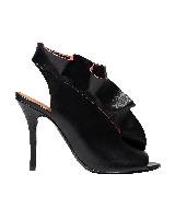 巴黎世家（Balenciaga）2013早春黑色礼服花边高跟鞋