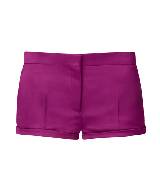 Burberry2013年春夏紫色舒适短裤