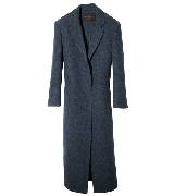 Louis Vuitton路易威登2013秋冬深蓝色羊绒大衣